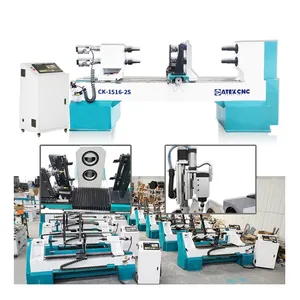 Factory Direct Supply Cnc Wooden Lathe Machine For Wood Carving Stair Railing