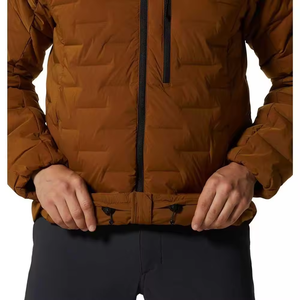 Vêtements de sport d'extérieur personnalisés de haute qualité pour hommes, veste en <span class=keywords><strong>duvet</strong></span> de canard <span class=keywords><strong>gonflable</strong></span> et légère, résistante à l'eau, avec ourlet réglable, vente en gros - Product Image 6