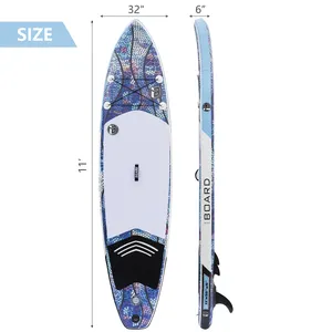 OEM China Lieferant Großhandel Aufblasbares Stand Up Paddle Board Sup Board Surfbrett für Wave Surfing