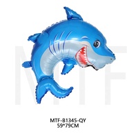 MTF – ballons à hélium en aluminium en vrac, dessin animé, animaux marins, Kenting, requin, décorations de fête, jouets pour enfants, vente en gros
