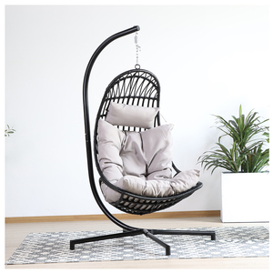 Altalene per interni a forma di luna sul Patio <span class=keywords><strong>in</strong></span> vendita sedia <span class=keywords><strong>da</strong></span> appendere <span class=keywords><strong>in</strong></span> Rattan sedia <span class=keywords><strong>da</strong></span> <span class=keywords><strong>giardino</strong></span> con <span class=keywords><strong>amache</strong></span> - Product Image 2