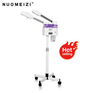 Mesin uap wajah, uap wajah 2-in-1 Nano Ion panas profesional Spa mewah ozon uap Manual - Product Image 1