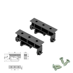 DRG-01 gắn adapter có thể được sử dụng như là kết thúc dừng bảng mạch màu xanh lá cây gắn khung để gắn Din Rail USA 10/4,6 - Product Image 3