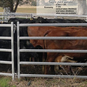 Stylo rond de ferme galvanisé, jardin de bétail, panneau de clôture de 16 pieds - Product Image 4