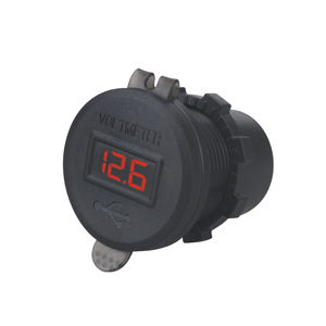 <span class=keywords><strong>Cargador</strong></span> <span class=keywords><strong>de</strong></span> Coche USB <span class=keywords><strong>de</strong></span> 12V 24V 56W con 3 Puertos, Carga Rápida Dual QC3.0, <span class=keywords><strong>Tipo</strong></span> C PD, con Voltímetro e Interruptor <span class=keywords><strong>de</strong></span> Encendido/Apagado - Product Image 6