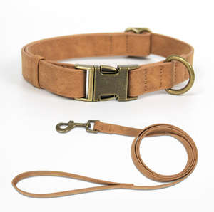 Collar de cuero PU para perro, Collar de lujo para correa de perro, Collar de cuero para perro, Collar táctico para perro, Collar para perro, hebilla de Metal - Product Image 6