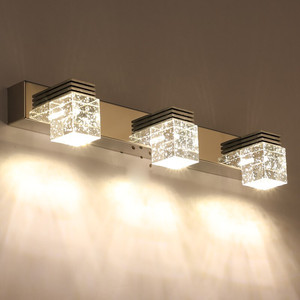 1/2/3/4/5/6 Lámparas diseño moderno burbuja cristal baño vanidad lámpara vanidad luces para espejo - Product Image 4
