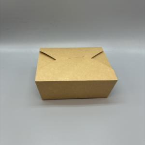 Envases desechables de papel kraft de calidad alimentaria para llevar, cajas de embalaje para hamburguesas de comida rápida, para sushi para llevar - Product Image 5