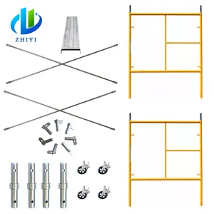 H cadre échafaudage marche large échelle échafaudage en acier x entretoise goupille de verrouillage à bascule 9mm clips fabrication vérins de coffrage utilisés