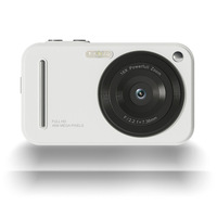 Vente en gros en usine Mini appareil photo numérique reflex portable HD 4k à double objectif avec capteur CMOS à carte SD pour étudiants