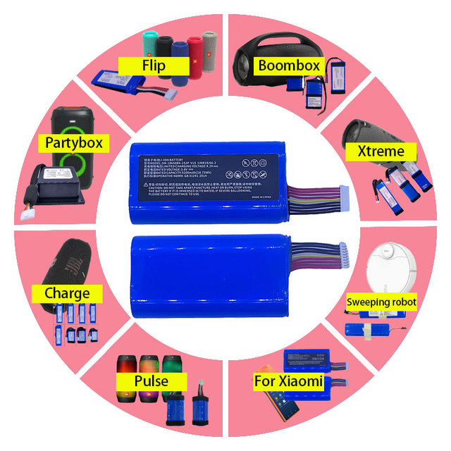 Pos Terminal Battery Lithium Batteries P1 SMBP001 SM-18650B4-1S2P Batres 3.6v 5200mAh Li Batera for SUNMI-V1S Payment Device