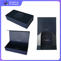 Scatola di carta regalo pieghevole Design gratuito per abbigliamento a conchiglia scatola magnetica pieghevole