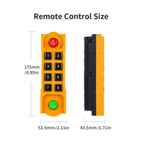 Télécommande d'apprentissage FSK à connexion rapide, terminal DC12-36V, étanche, rechargeable, piles AAA, portée 100m, 8 boutons, pour garage automatique