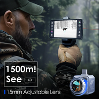 Caméra thermique Thermal Master X3 384x288 longue portée 1640 yards, vision nocturne pour la chasse