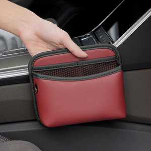 Car <b>Storage</b> Bag Leather Organizer Multi Functional For Driver Passenger <b>Seat</b> Center Console - Product Image 1