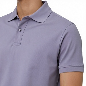 Custom Front Knitted Polos T-<b>Shirt</b> 100% Cotton Breathable Eco-Friendly Stand Collar Short Sleeve Bulk Wholesale OEM Manufacturer - Product Image 1