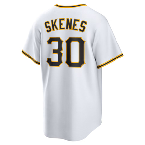 Kaos Jersey Baseball Kandang Pittsburgh 2026, Pakaian Kustom, Bordir Jahit, Seragam dengan Logo - Product Image 6