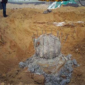 콘크리트 말뚝 머리 절단기! 유압식 원형 콘크리트 파일 브레이커 KP380A! - Product Image 3