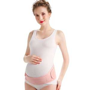 Ceinture de soutien de grossesse et de maternité, soutien du dos et du ventre, douce, respirante, légère, design enveloppant, protectrice pour les femmes enceintes - Product Image 2