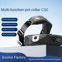 Collier pour animaux de compagnie avec caméra HD 2,5K, GPS 4G LTE, suivi en temps réel, vision en direct, batterie 3000 mAh, caméra pour chien pour la chasse et l'entraînement