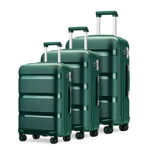 JX New Design PP Suitcase Luggage Bag Customized 20" 24" 28" 3pcs PP <strong>Valise</strong> De Voyage Travel Baggage - Product Image 3