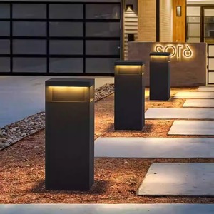 Lampe solaire pour pelouse 65 cm, lampe de paysage extérieure, étanche, lumière d'ambiance pour jardin, villa, lumière au sol - Product Image 4