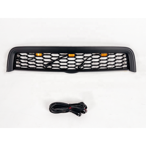 4x4 Off Road Auto Parts Parrilla delantera Parrilla de coche con LED Cromado Conjunto completo apto para Toyota <span class=keywords><strong>Lancruiser</strong></span> LC80 - Product Image 2
