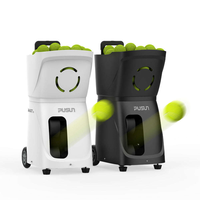 Robot Inteligente para Servir Pelotas de Pádel, Sistema de Práctica de Pádel de Grado Profesional, Equipo de Alimentación de Pelotas de Tenis Inalámbrico con Bluetooth