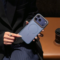 Coque de protection magnétique 5 couleurs pour iPhone 17, 16 Pro Max, 15 Pro, 14, 13 – Nouvelle collection, idéale pour peaux sensibles