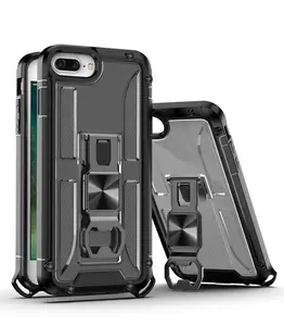 Metal Kickstand Heavy Duty Beer Opener Functional Luxury phone casing for iPhone 7 8 Plus Case