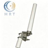 Antena Omnidireccional de Fibra de Vidrio para Exteriores de Alta Ganancia de 0.6m 2.4/5.8GHz para Amplificar la Señal WLAN WiFi