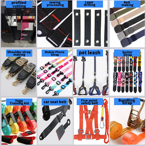 Tali Webbing Polipropilena Warna Hitam Solid Ramah Lingkungan Ultra-ringan Tahan Aus untuk Tas Ransel dan Koper - Product Image 4