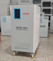 Régulateur de tension automatique triphasé AVR 6KVA 30kVA 60kVA 220V 380V 415V CE ISO Large plage d'entrée