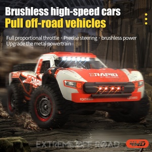 Camioneta Todoterreno RC <span class=keywords><strong>JJ</strong></span> sin Escobillas, Totalmente Proporcional, con Luces LED, Piezas de Transmisión Metálicas, Auto de Carreras y Escalada Todoterreno RC - Product Image 5