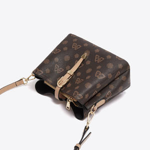 Tas bahu wanita kualitas tinggi PU + tas selempang wanita mewah kulit PVC merek tas tangan desainer 2025 - Product Image 6