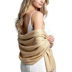Premium Cashmere Elegant Women Long <b>Shawl</b> <b>Wrap</b> Soft Warm Shoulder Scarf for Winter Travel Daily Life & Events - Product Image 3