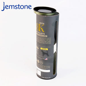 ขายส่งที่กําหนดเองพิมพ์คราฟท์หัตถกรรมกระบอกกระดาษหลอดบรรจุภัณฑ์ที่มีฝาปิด - Product Image 5