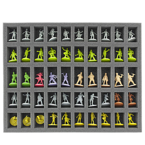 OEM personnalisé noir modèle de jouet découpé insert en <span class=keywords><strong>mousse</strong></span> PU pour boîte d'emballage modèle de jouet insert d'emballage en <span class=keywords><strong>mousse</strong></span> - Product Image 6