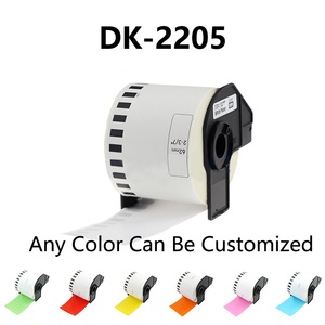 Etiquetas Térmicas Continuas DK22205 Compatibles con Impresoras <span class=keywords><strong>Brother</strong></span> QL, Etiquetas de Dirección de Envío Resistentes al Agua al por Mayor para Logística - Product Image 3