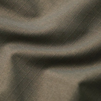 160g Coton-Rembourré Veste Robe Sac Tissu Respirant Plaid avec Revêtement PU pour Garçons 75d Fil Nombre