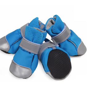 पालतू सड़क पर सांस जाल नरम नीचे चलने कुत्ते मोजे जूते - Product Image 4