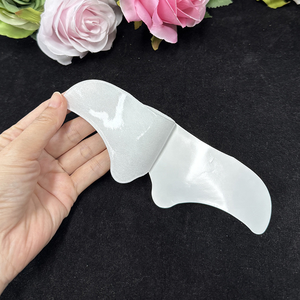 Patch individuel en hydrogel rose au collagène végétalien pour le <span class=keywords><strong>front</strong></span>, <span class=keywords><strong>anti</strong></span>-rides, éclaircissant, hydratant, masque facial - Product Image 3