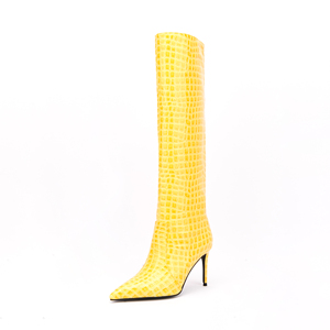 Stivali da donna di nuova moda stivali alti al ginocchio in polpaccio di alta qualità per donna - Product Image 2