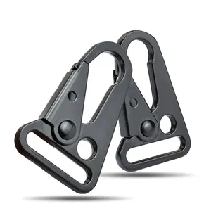 Eagle Mouth Zinc Alloy Hook Buckle Outdoor Tools Hunting Hiking Tactical Carabiner Metal Buckle Hook Hk Clip Webbing Hook