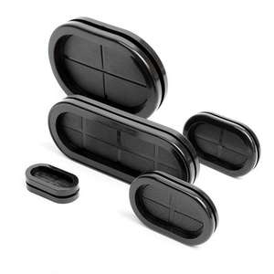 Electrical Boxes Panel Hole Oblong/Oval <strong>Blanking</strong> Rubber <strong>Grommet</strong> - Product Image 5