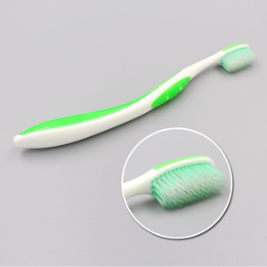 Brosse à dents de style japonais à tête petite, fabriquée sur mesure, poils doux, manche antidérapant, ergonomique, brosse à dents manuelle pour adultes - Product Image 2