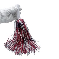 Pompons de pom-pom girl sport Shakers bicolores School Spirit Products Fan Gear Homecoming