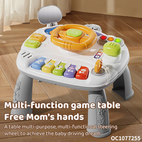 Jouet d'apprentissage précoce Coordination œil-main B/o Simulation électrique conduite en plastique bébé volant occupé conseil Montessori jouets