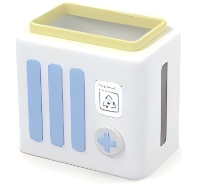 Maison de jeu ludique conçue sur mesure pour enfants de 3 ans et plus, avec thème de bac de recyclage personnalisé, pour jeu de rôle de cuisine
