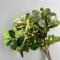Plantes vertes artificielles à grandes feuilles de haute qualité en gros pour la décoration de la maison